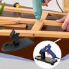Non-Slip Hot Glue Gun Stand Stable Base Heat Resistant Portable Glue Holder for Sewing Paper Craft Home DIY Projects