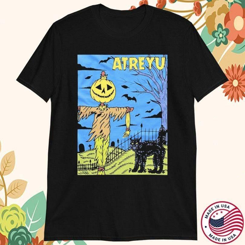 Atreyu Congregation Of The Damned Cotton All Size S-4XL Unisex Shirt BT1493 L