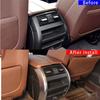 Car Styling Rear Air Vent Side Decoration Strip Trim Fit For BMW 5 Series F10 F18 528li 2011 -2016 Interior Car