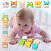 Soft Building Block Toys Cute Animal Building Block Stacking Baby Early Education Children's Educational Toys