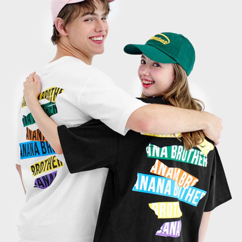 Bananasisters BANANA Lettering Green Ball Cap