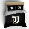 "Juventus Logo Black Bedding Set" Bedding Duvet Cover Set Duvet Cover Pillowcases  (1 * Duvet Cover 2 * Pillowcases, Without Duvet Insert)