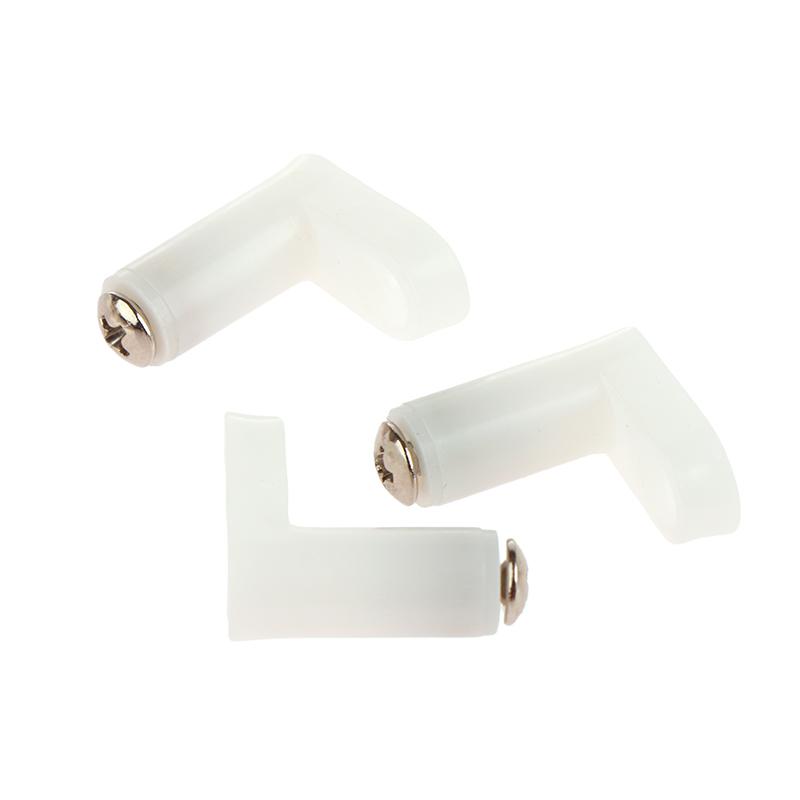 10Set Pcb Type Mounting Feet With Screws For Motherboard Fixed Host Fixing Feet L Right Angle Bracket Fixing Feet Fittings