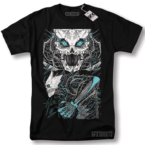 Kaiju no 8 Shirt Mina Shiro kaiju Anime Manga Graphic T-Shirt Unisex T-Shirt S