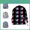 Mochila Espaçosa e Estilosa para Meninos Meninas Design de Desenho Animado para Escola e Aventuras de Viagem