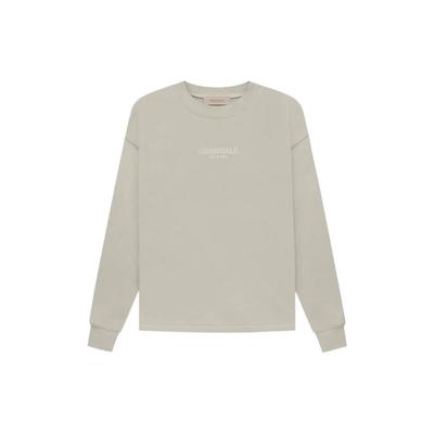 Fear of God Essentials FW22 Relaxed Crewneck Fleece Sweatshirt Unisex Tops Smoke-Grey FOG-FW22-669