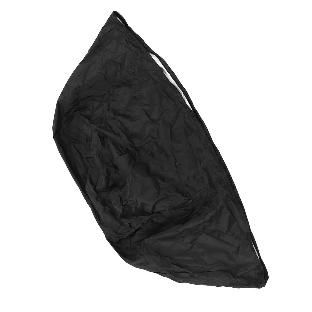  BBQ Gas Grill Cover, Heavy Duty Polyester Watertight Grill Cover for Outdoor Round Shape Gril with PU Coating, Double Sewing and   Tie 