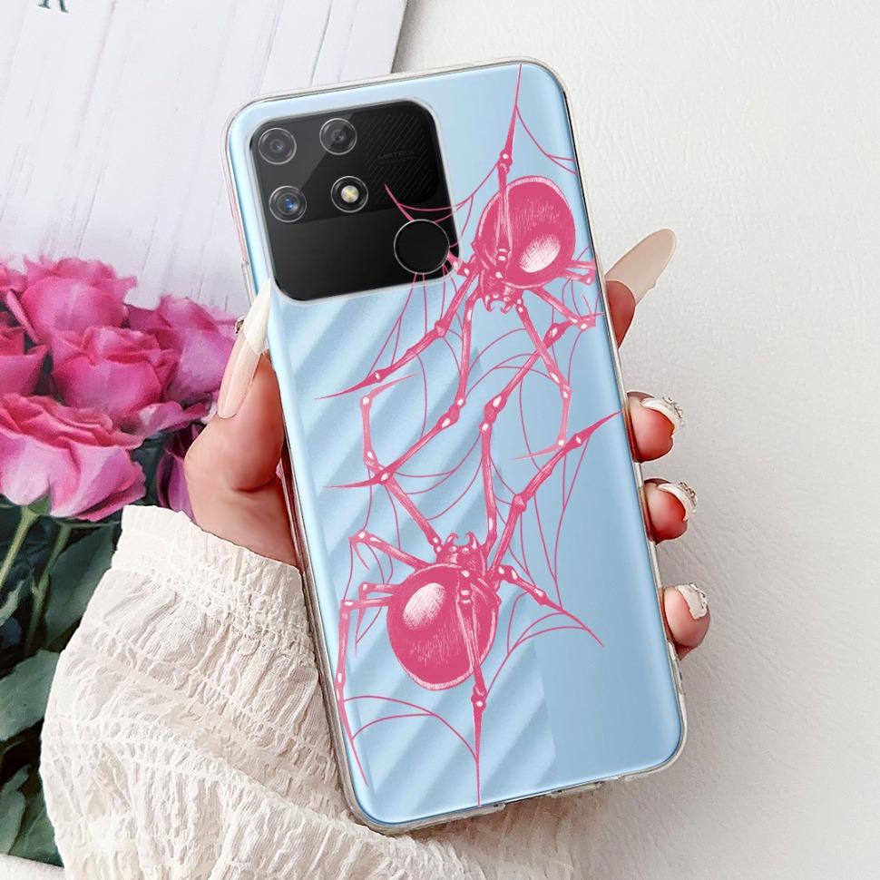 Soft Full RMX3430 Protective Cover For Realme Narzo 50A Casing Cat Pattern For Realme Narzo 50A Narzo50A Silicone Covers Case