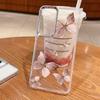 Butterfly Pattern Clear Case For Samsung Galaxy S24 S22 S23 Ultra S21 FE A35 A53 A54 A55 A15 Plating Lens Frame Soft Phone Cover