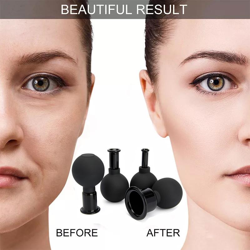 New Rubber Vacuum Cupping Massage for Body Anti Cellulite Cans Vacuum Jar Medical Chineses Therapy Cupping Health Care Tool 1PC