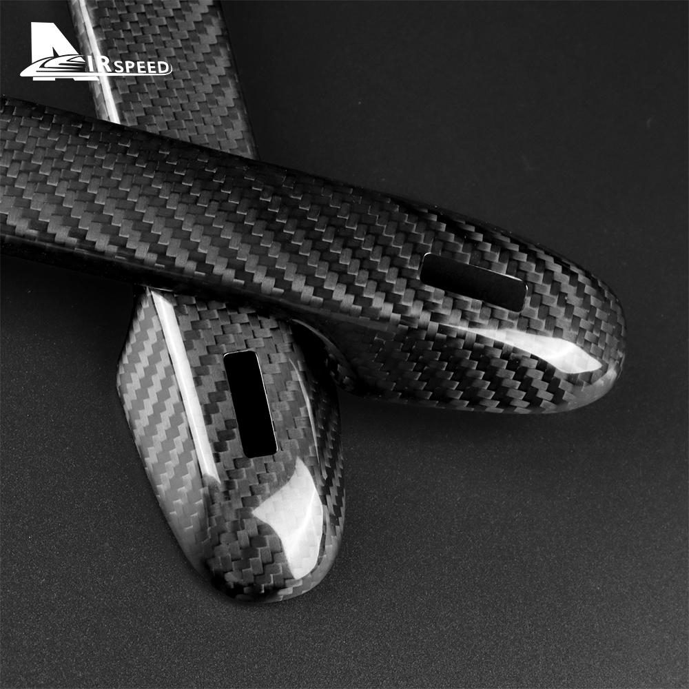 Real Hard Carbon Fiber Cover For Subaru BRZ Toyota 86 2013-2025 2025 2025 2025 Door Handle Sticker Protector Handle Decor Trim