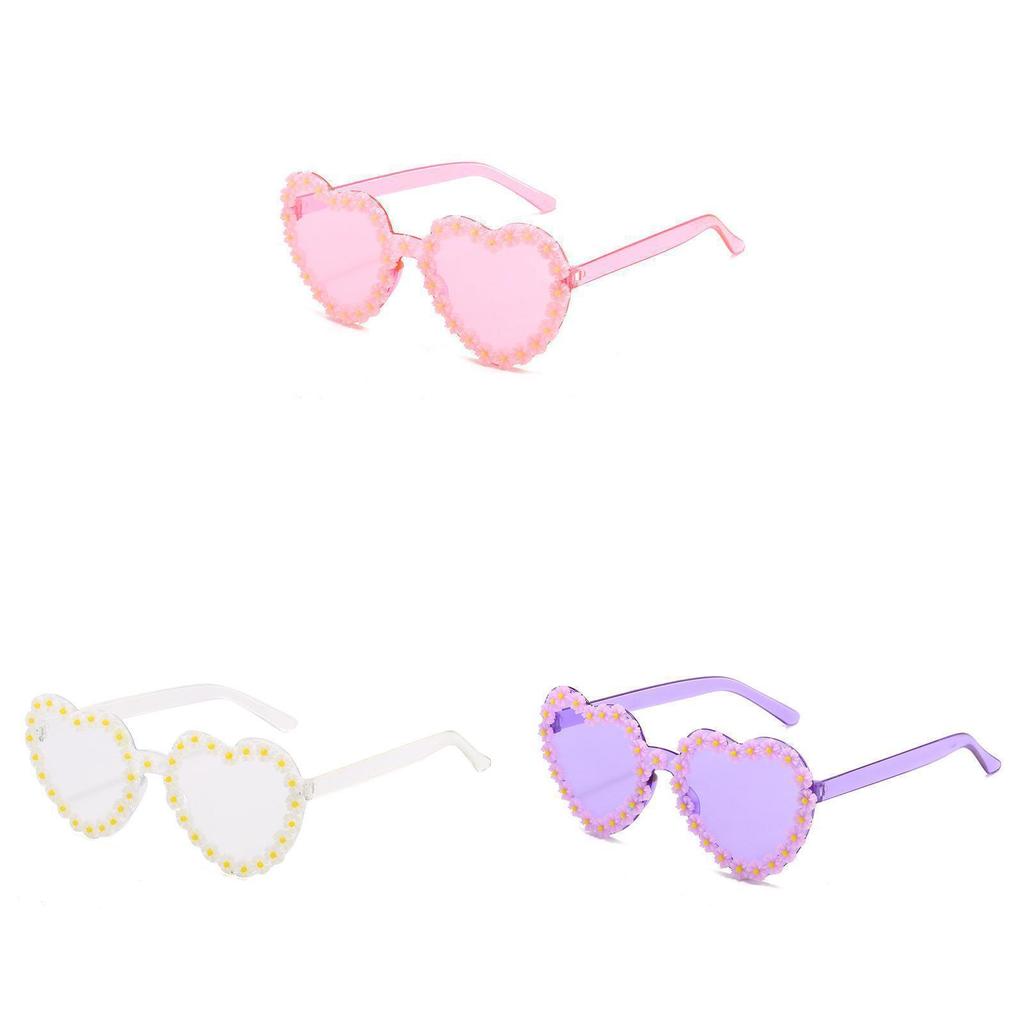 Fashion Heartshaped Sunglasses With Uv Protection For Women And Men Diy Frame