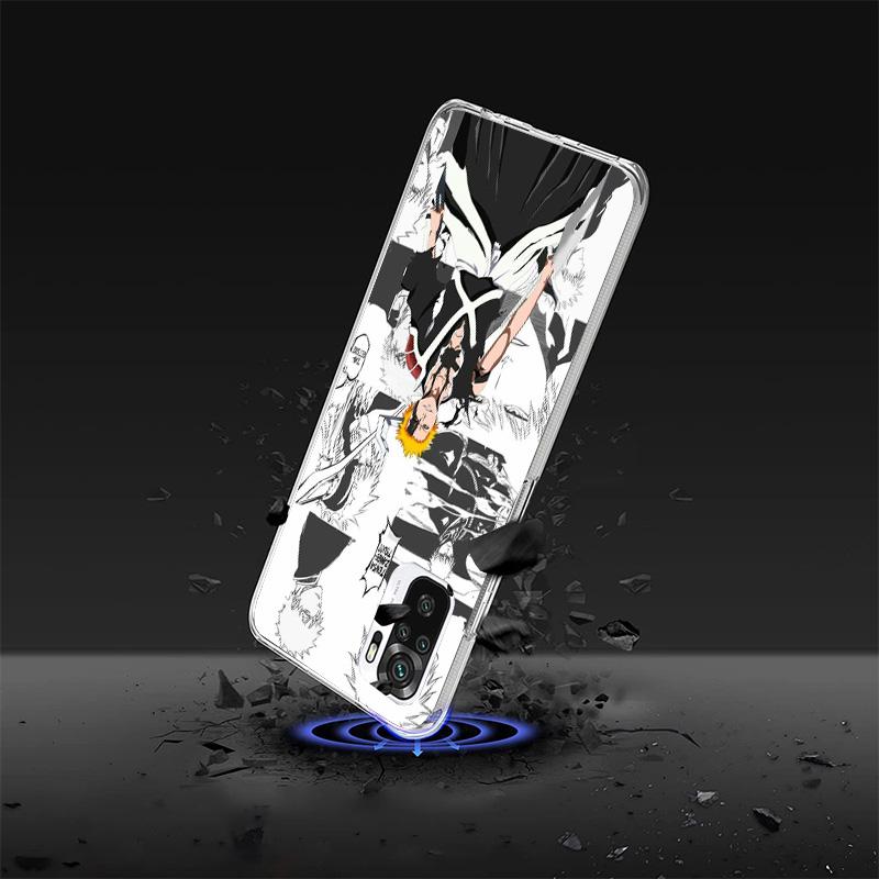 Ichigo Kenpachi Bleach Anime Cover Phone Case For Xiaomi Redmi Note 15 14 13 12 11 10 Pro Plus 14S 12S 11S 11T 11E 10S Soft Fund