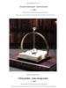Luxury Crystal Tissue Holder: Elegant Metal Stand for Home or Office Decor