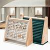 Multi-Tier Jewelry Display Rack High-end Earring Organizer Necklace Ring Holder  Boutique Showcase