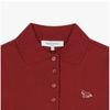 MaiSon KitSune Nw00201kj0134 P691 Baby Fox Patch Rib Polo Women S Knit