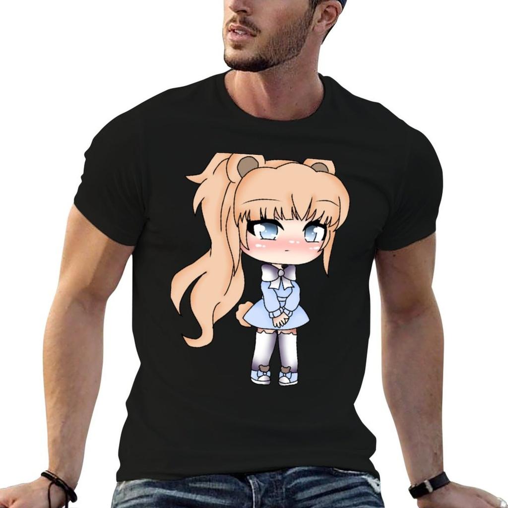 Alice nice girl  Gacha Life  Gacza Club T-Shirt Simple Casual Short Sleeve Tee