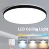 Smart Dimmable LED Ceiling Panel Lamp, 30W 27cm Indoor Light Fixture, Modern Home Lighting for Living Room, Bedroom Indoor Decoration