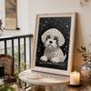 Kit Pittura Perle 5D Fai da Te Senza Cornice, Modello Cucciolo, Adatto per Decorazione Murale di Soggiorno, Camera da Letto e Altri Ambienti