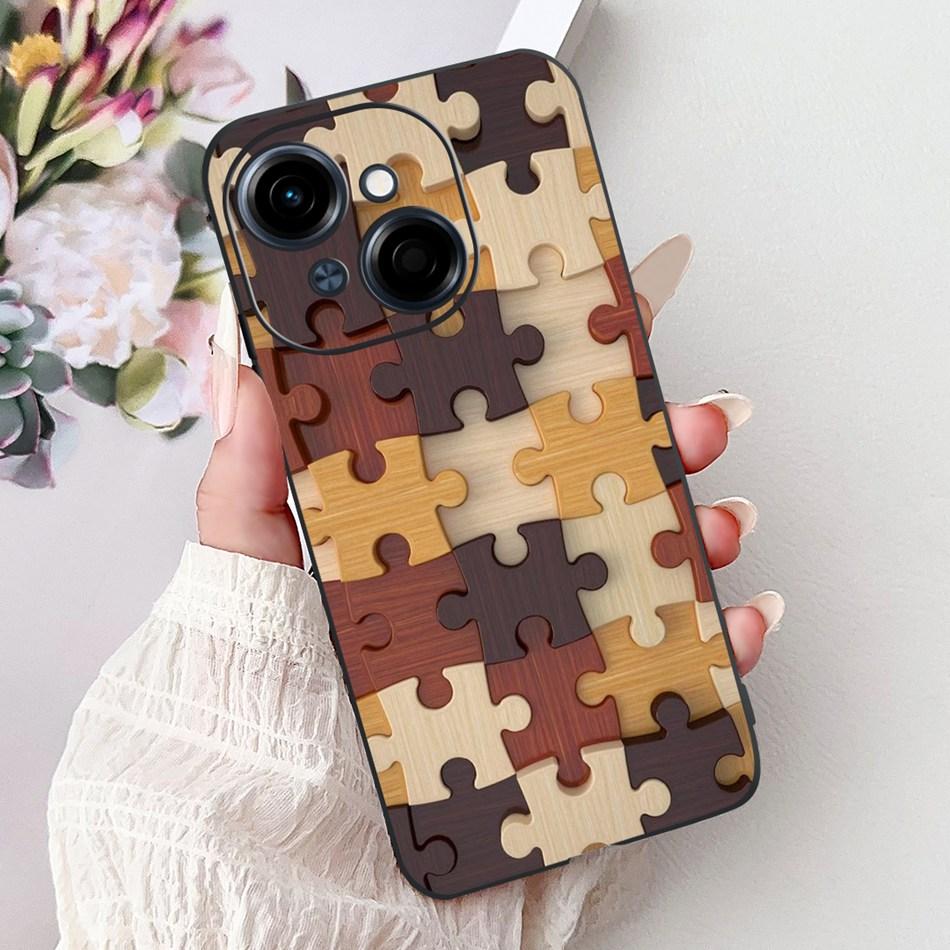 For Tecno Spark Go 1 Fashion Cool Pattern Phone Case For Tecno Spark Go 2025 Go1 Black Silicone Soft Cases