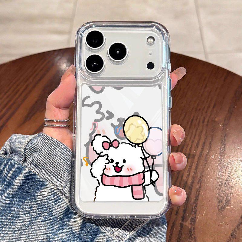 

Compatible iPhone Case for Puppy Lovers: Soft, Full-Coverage Shell for iPhone 14/15/16/17 Pro and Air iPhone 13 Pro