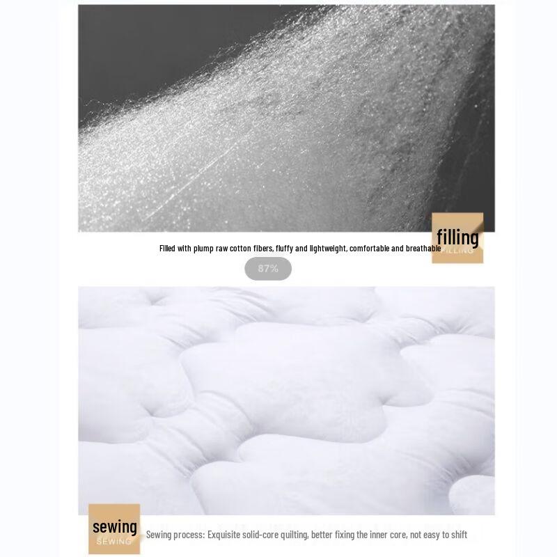 FUANNA Four Seasons Warm Core Brushed Fiber Quilt