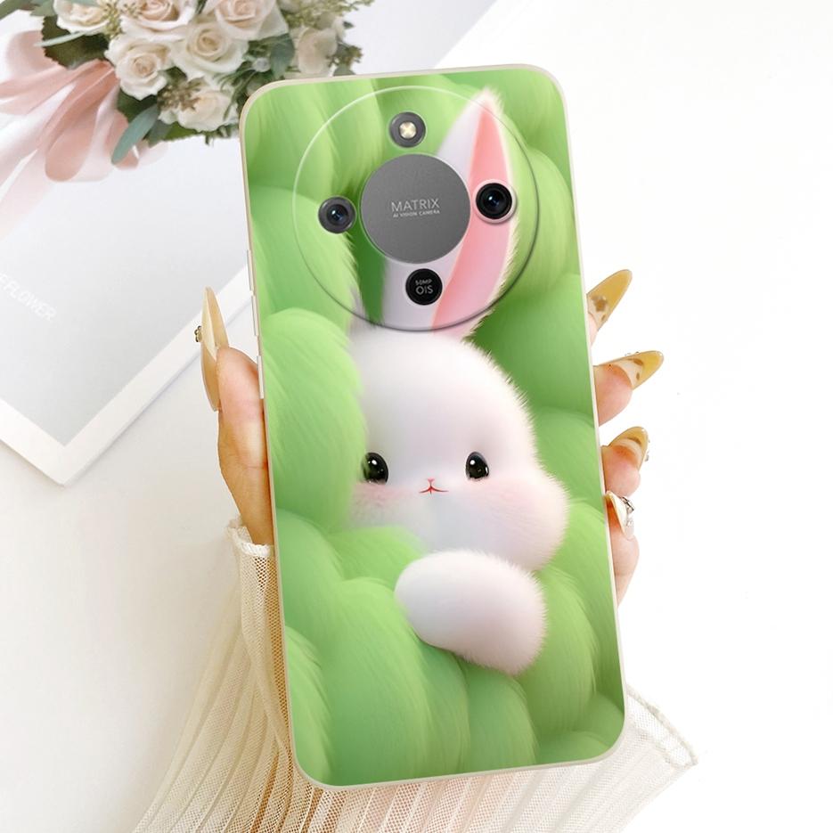 For Honor Magic 8 Lite Case Honor X9d MTN-NX1 Cute Dog Panda Cartoon Cover Silicone Case For Honor X70 X 70 HonorX9d Soft Fundas