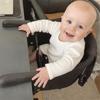 Folding Baby Table and Portable Dining Chair for Ages 6 Months To 3 Table Suitable for Outdoor and Home Use Chair, Years, Attachable, (Black)