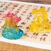 Unique Dragon Ornament Twelve Zodiac Glass Dragon Crafts Perfect New Year Gift for Feng Shui Animal Room Decor