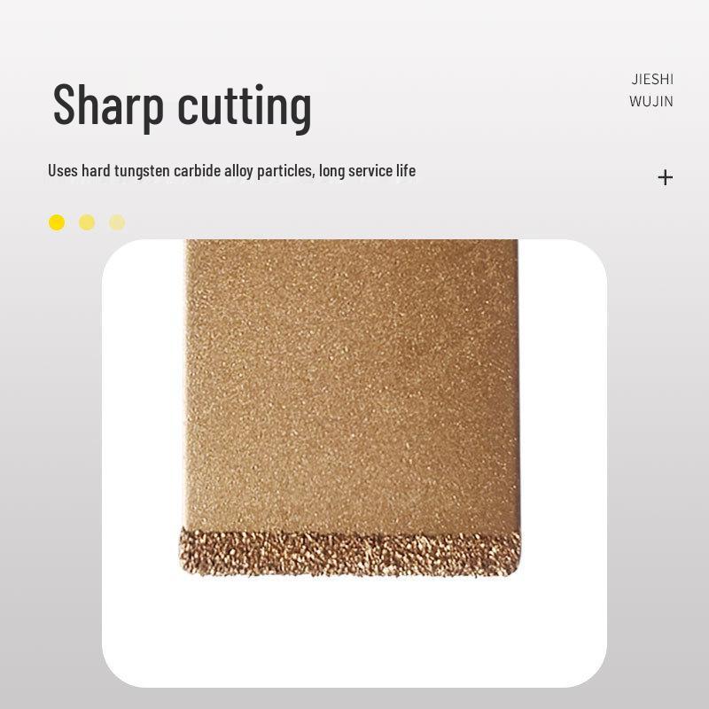 Universal Carbide Oscillating Saw Blade - Multifunctional, Durable Trimmer Accessory