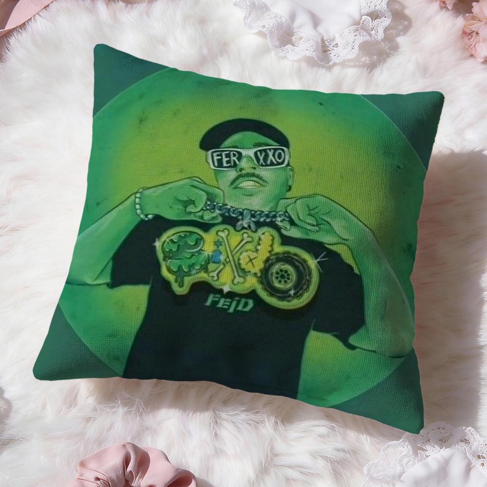 Singer F-FeidS Luna Cushion Cover Premium Comfort Reversible Pillow Cove -Two In One Design for Any Room & Car Interior
