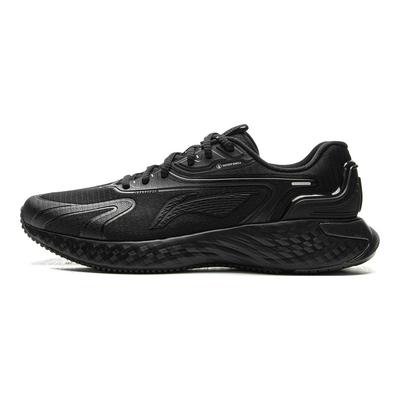 Li Ning Sports Lifestyle Serie Modetrend Stoßdämpfung Wasserdicht Rebound Low Top Freizeitschuhe Herren Freizeitschuhe AGLV219-2