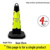 No Parking Zone Reflective Warning Cone
