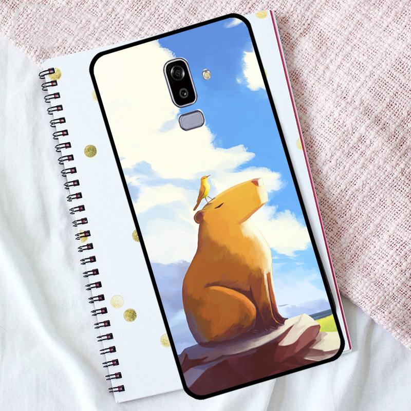 Cute Capybara Case For Samsung Galaxy J4 J6 Plus J8 2018 A6 A7 A8 A9 J1 J3 J5 J7 2017 A3 A5 2016 Cover