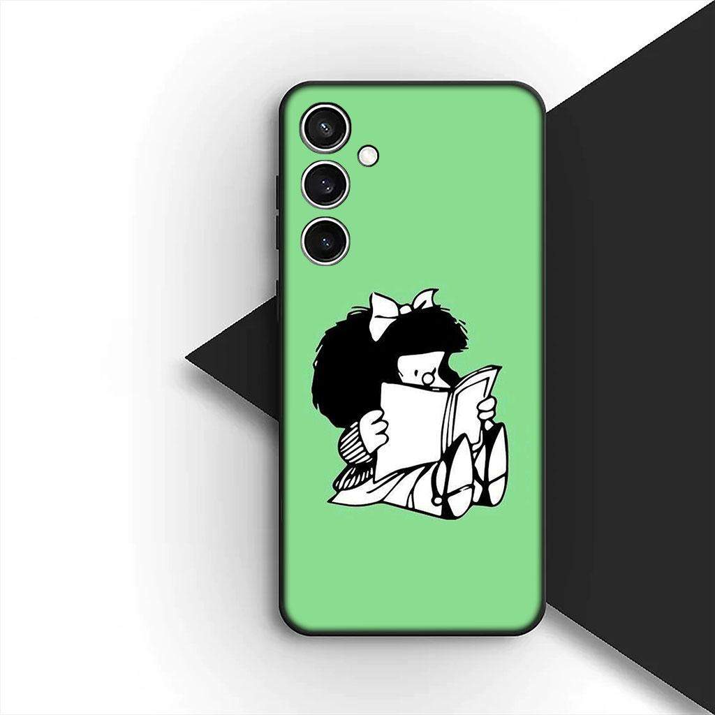 

New High-End M-Mafaldas Silicone Phone Cover for Xiaomi Redmi Note 14 13 Pro Plus ProPlus 14C 13c Pro+ 5G Soft Case Redmi Note 13 Pro 4G