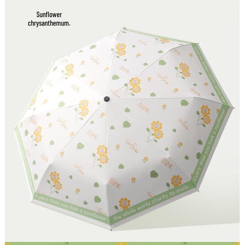 Automatic Triple-Fold UV Protection Sun & Rain Umbrella