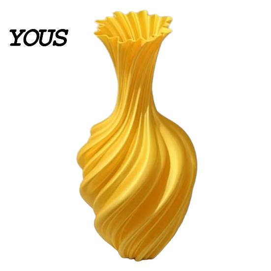 Vaso Decorazione da Tavolo Stampato 3D a Spirale, Fioriera Minimalista Moderna per Fiori Secchi da Arredo Casa, Scaffale Artistico Nordico, Idee Regalo Creative