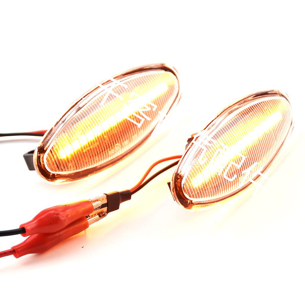 Jaguar XK8 (1997–2006) LED Sequential Yellow Turn Signal Fender Light