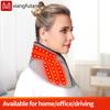 Red Light Bead Heated Neck Gaiter Relieves Cervical Soreness Discomfort Shoulder Muscle Stiffness Suitable For Neck Massager