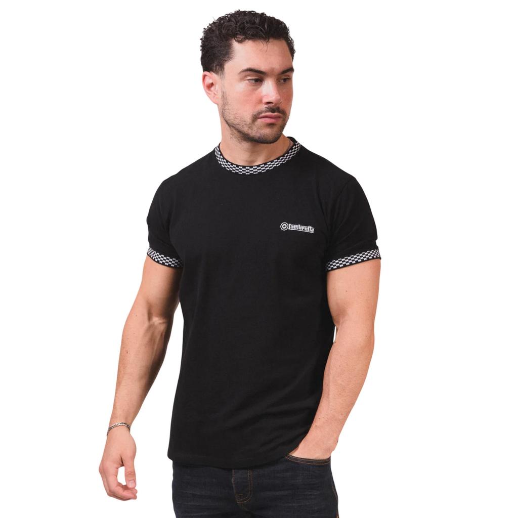 Lambretta Mens Two Tone Ringer T-Shirt