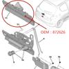 Car Tail Door Opening Panel 8726Q0 8726Z6 9686123880 for Peugeot 206 207 Door Handle Automotive Accessories Repair Part