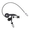 Arm Strength Roller Trainer Desk Mounted Forearm Exerciser Adjustable Resistance Arm Exerciser with Steel Cable Rope