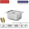 304 Stainless Steel Buffet Food Pan with Lid