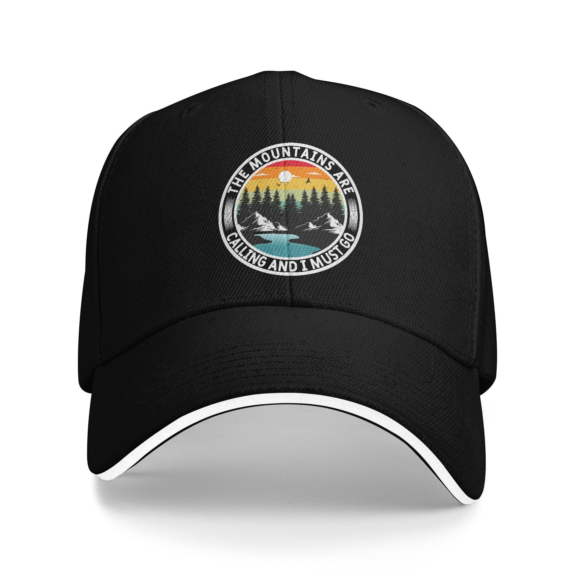 

Personalized Classic Adventure Camping Mountain Camper Baseball Cap Unisex WoUnisex Adjustable Adult Dad Hat Hip Hop Sun Hat One Size