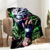 Dark Anime ninja Character Blanket Lightweight Ideal Bedding Blanket Perfect for Travel, Camping, Living Rooms, Offices, Sofas, Fan Christmas gift