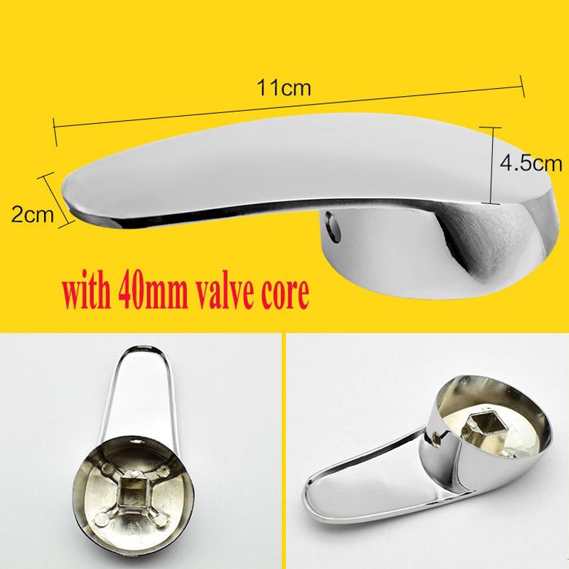 Bathroom Kitchen Faucet Accessories Shower Tank Switch Cold And  Water Valve Single Handle Replacement Faucet Metal Handle