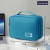 Triple-Layer Shockproof Portable Organizer for Cables, Earphones, Power Banks & Hard Drives