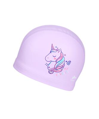 Lenomasuyeongbog Kids' Unicorn Urethane Coated Swim Cap Purple Ro-Rc2G065-Pp