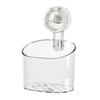 Multifunctional Adhesive Bin For Shower And Kitchen Storage Securely Holds Items Without Drilling Modern Simple Style