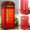 2019 Taşınabilir Retro Londra Telefon Kulübesi USB Gece Lambası Şarj Edilebilir Masa Lambası Ev Yatak Odası Yılbaşı Dekorasyonu İçin